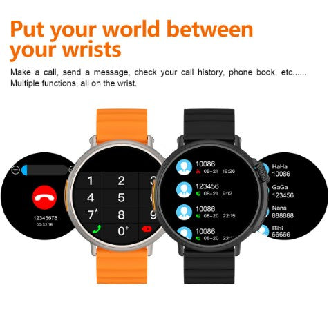 MT30 Smart Watch Ultra Long Range Waterproof - Black Skin_2