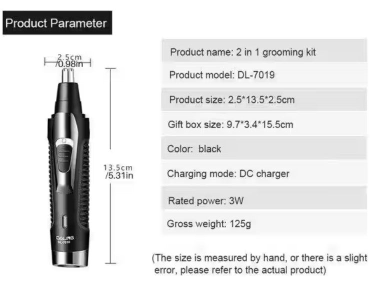 2 in 1 Electric Nose Ear Hair Trimmers_5